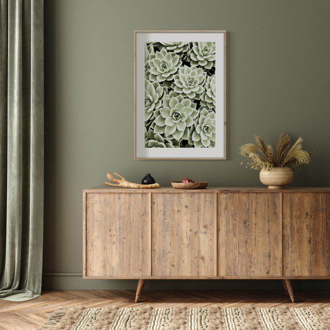 Artbox billede Succulents 50 x 70 cm