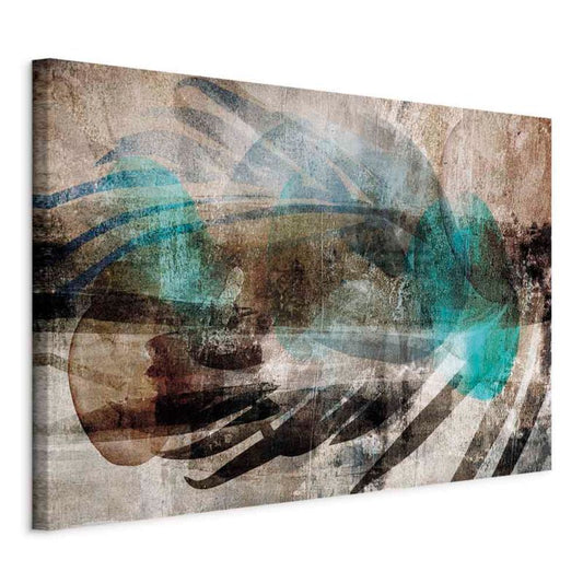 Artgeist abstrakt fjerpragt 30 x 20 cm non-woven lærred 1 stk