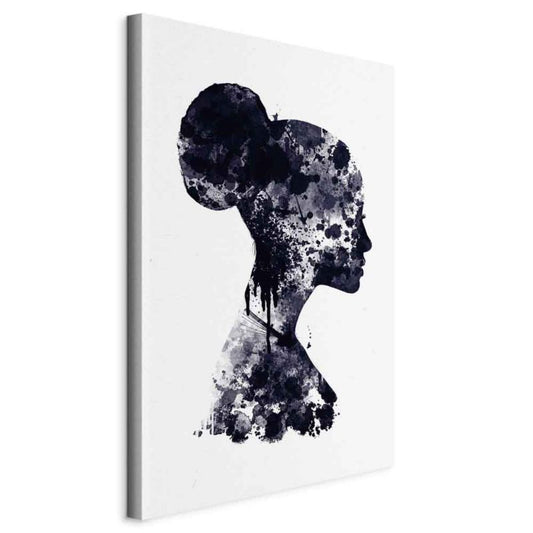Artgeist abstrakt profil billede 20 x 30 cm italiensk lærred 1 stk