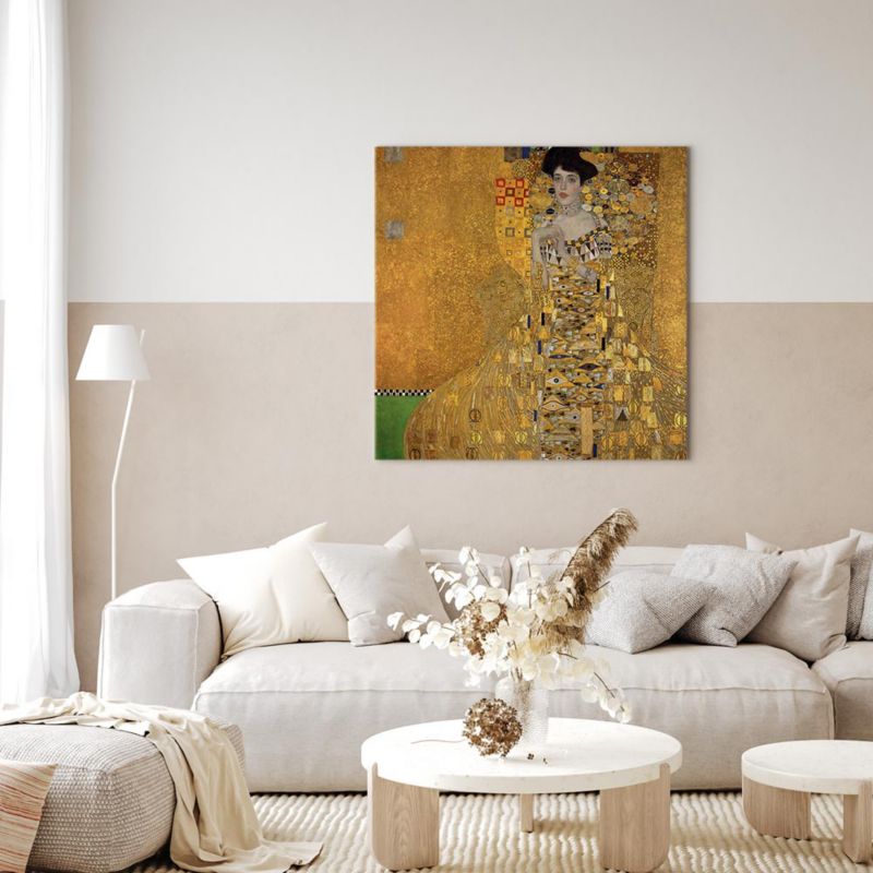 Artgeist Adele Bloch-Bauer maleri 80 x 80 cm italiensk lærred 1 stk