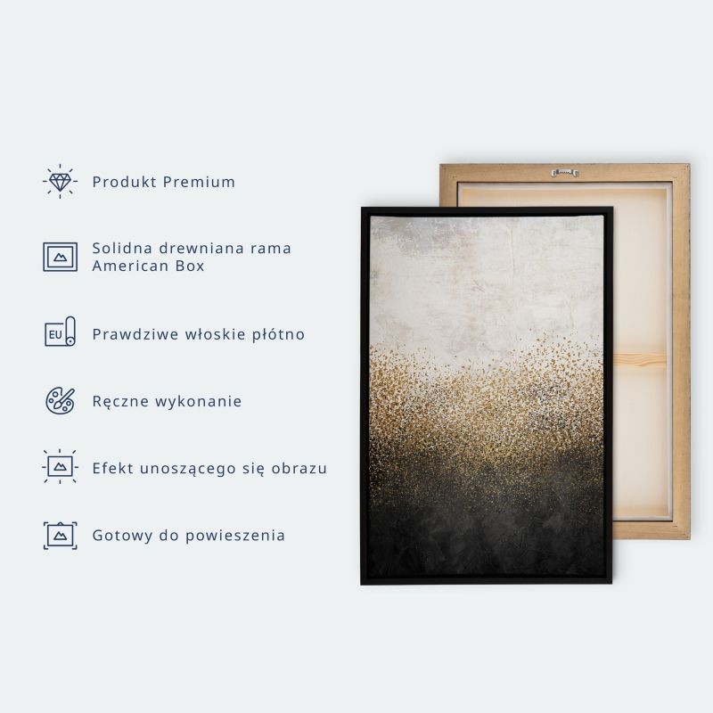 Artgeist akvarelblade billede 120 x 80 cm italiensk lærred 1 stk