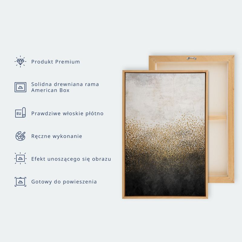 Artgeist akvarelblade billede 120 x 80 cm italiensk lærred 1 stk