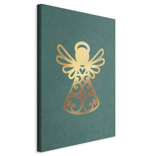 Artgeist Angelic Christmas lærredsbillede 20 x 30 cm italiensk lærred 1 stk