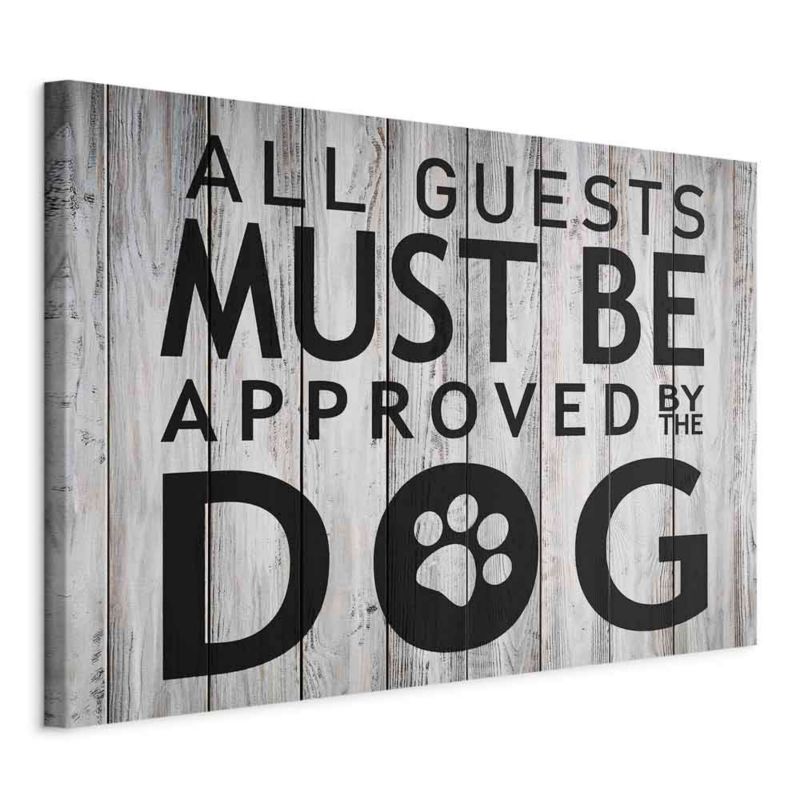 Artgeist Approval billede 120 x 80 cm nonwoven lærred 1 stk