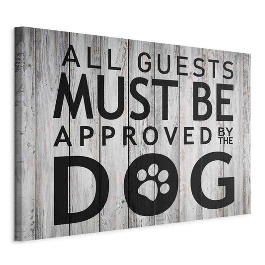 Artgeist Approval billede 120 x 80 cm nonwoven lærred 1 stk