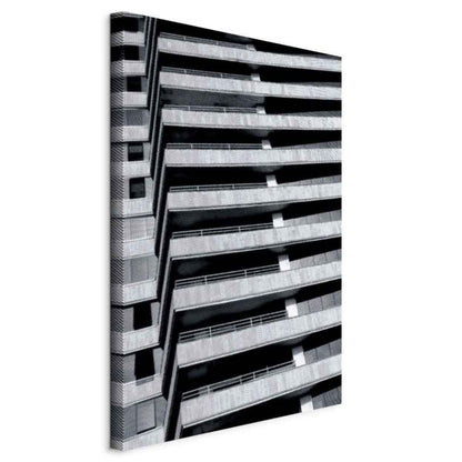 Artgeist arkitektonisk raster billede 20 x 30 cm non-woven lærred 1 stk