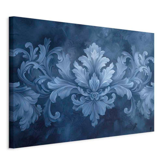 Artgeist billede Blå ornament 90 x 60 cm fliselin 1 stk