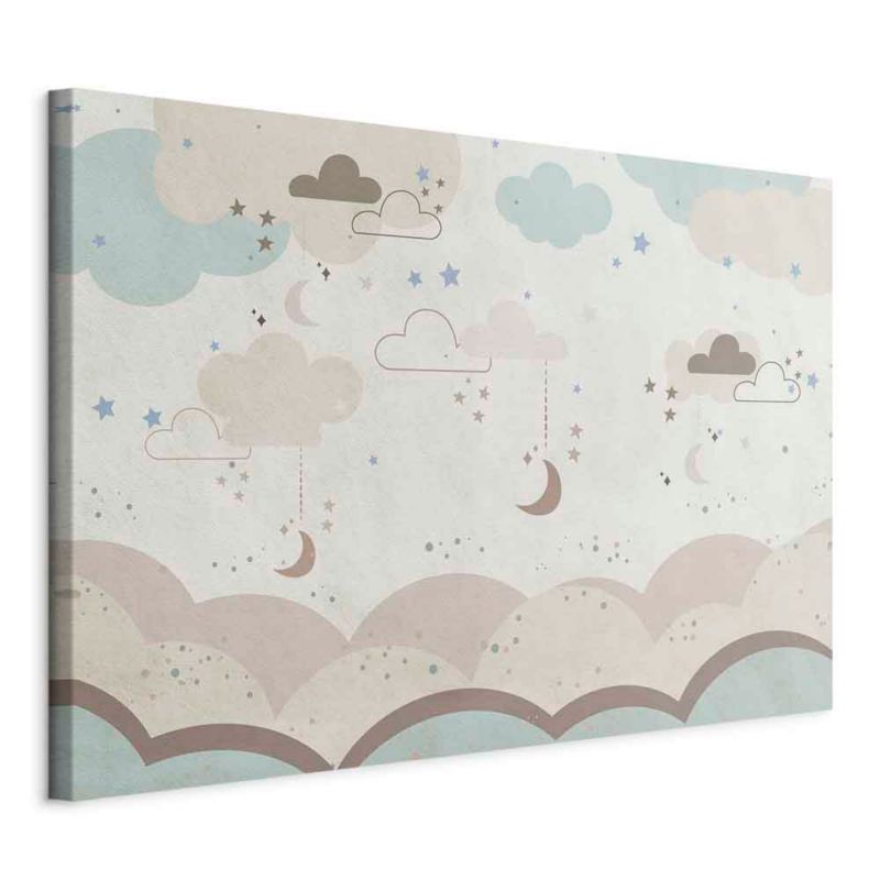 Artgeist billede Eventyrlig nat 120 x 80 cm non-woven lærred 1 stk
