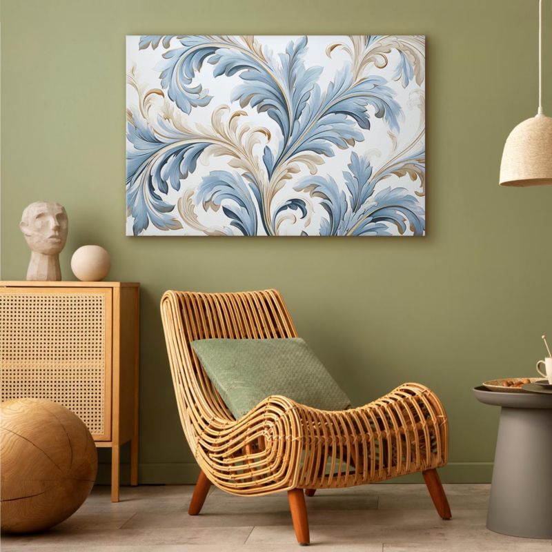Artgeist barok flora maleri 60 x 40 cm italiensk lærred, 1 stk