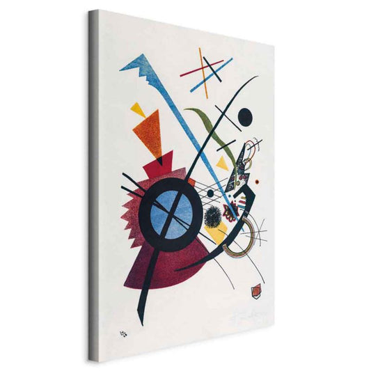 Artgeist grundfarver billede 60 x 90 cm italiensk lærred 1 stk