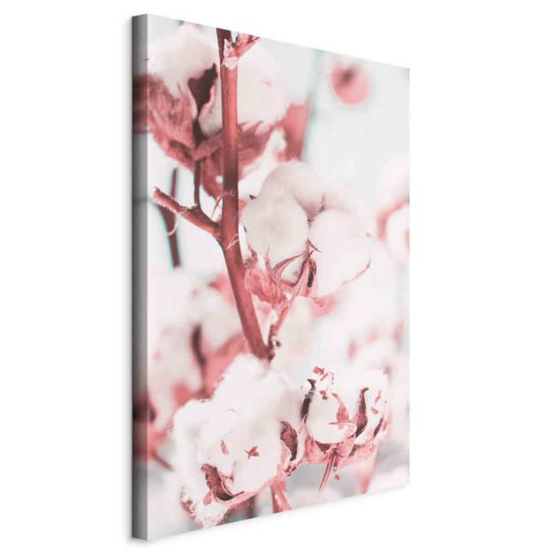 Artgeist billede Bomuld i blomst 40 x 60 cm italiensk lærred 1 stk