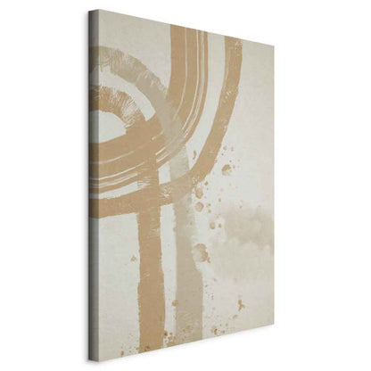 Artgeist billede Beige minimalisme 40 x 60 cm vliesstof 1 stk