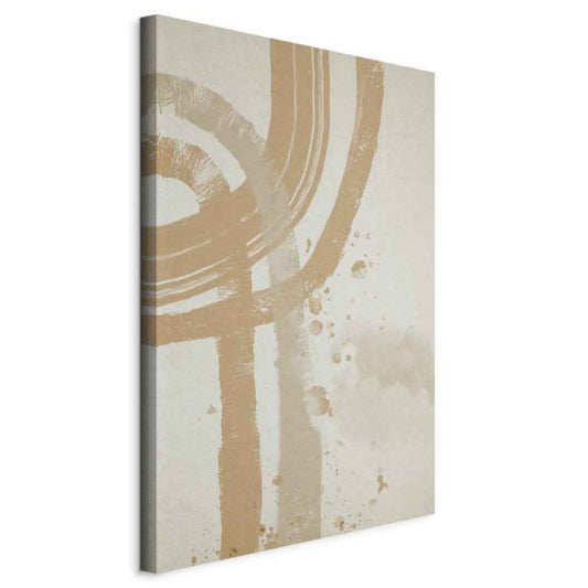 Artgeist billede Beige minimalisme 40 x 60 cm vliesstof 1 stk