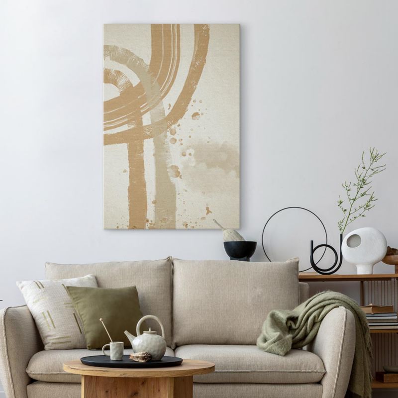 Artgeist billede Beige minimalisme 40 x 60 cm vliesstof 1 stk