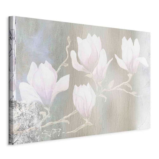 Artgeist billede hvide magnolier 120 x 80 cm italiensk lærred 1 stk