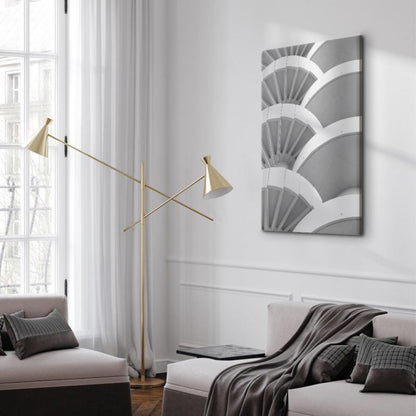 Artgeist billede Hvid detalje 40 x 60 cm italiensk lærred 1 stk