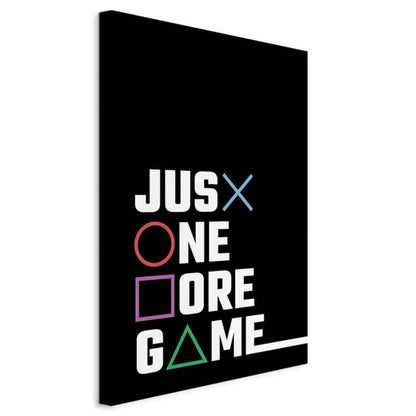 Artgeist Binge Gaming lærredsbillede 20 x 30 cm non-woven 1 stk