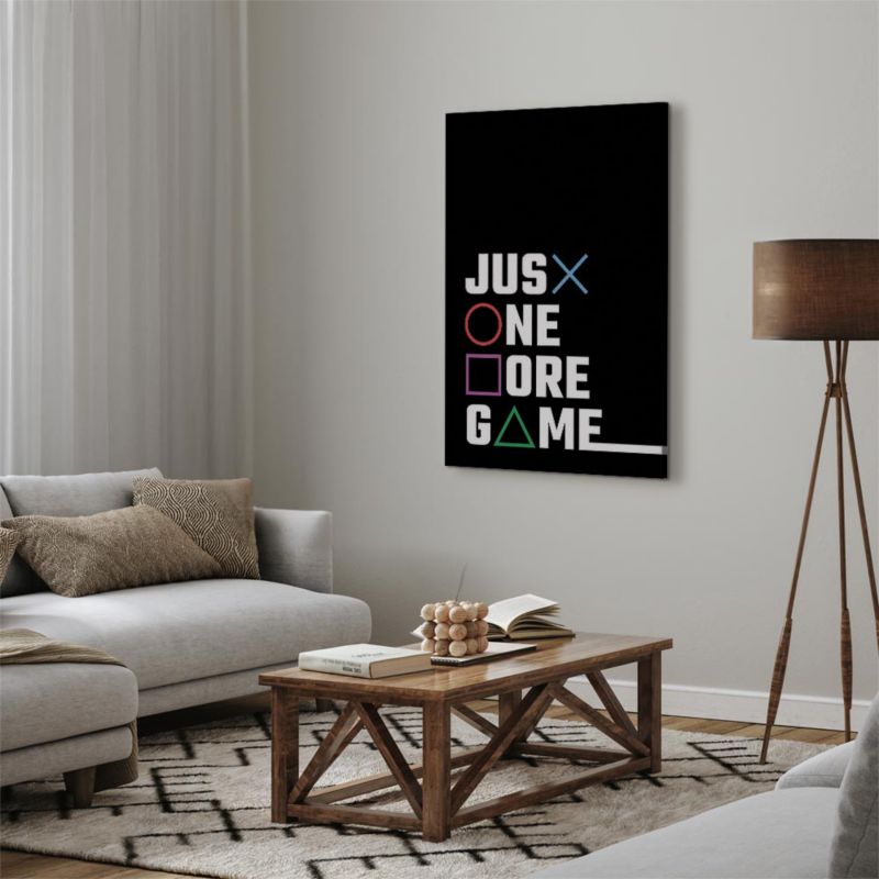 Artgeist Binge Gaming lærredsbillede 80 x 120 cm italiensk lærred 1 stk