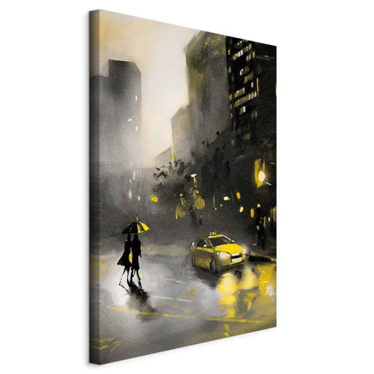 Artgeist maleri Blændende bylys 60 x 90 cm italiensk lærred 1 stk