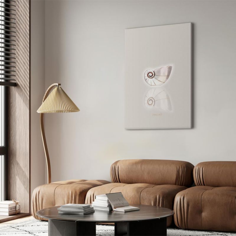 Artgeist billede keramisk musling 20 x 30 cm italiensk lærred 1 stk