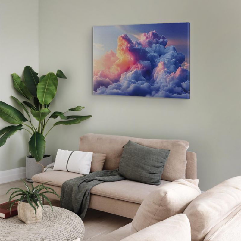 Artgeist billede Skyer 90 x 60 cm italiensk lærred 1 stk