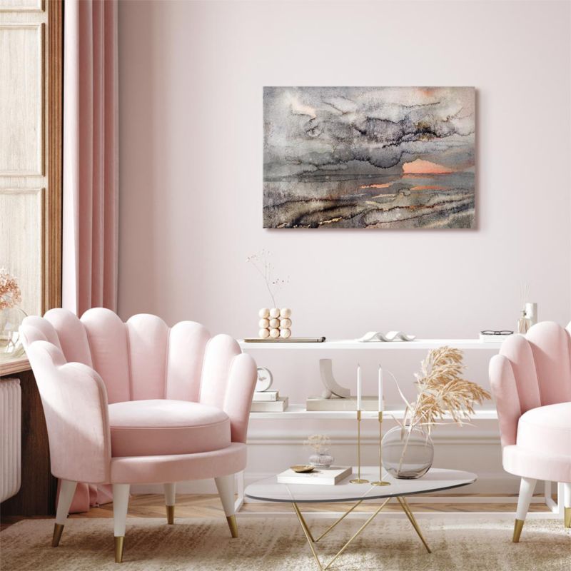 Artgeist maleri Sammenflettede skyer 90 x 60 cm italiensk lærred 1 stk