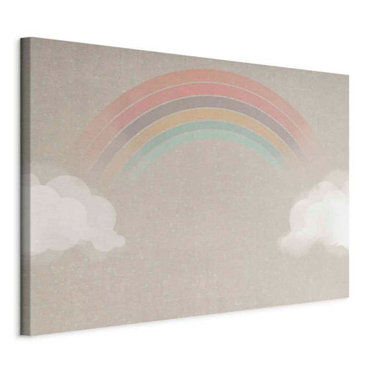 Artgeist Colourful Rainbow lærredsbillede 120 x 80 cm italiensk lærred 1 stk