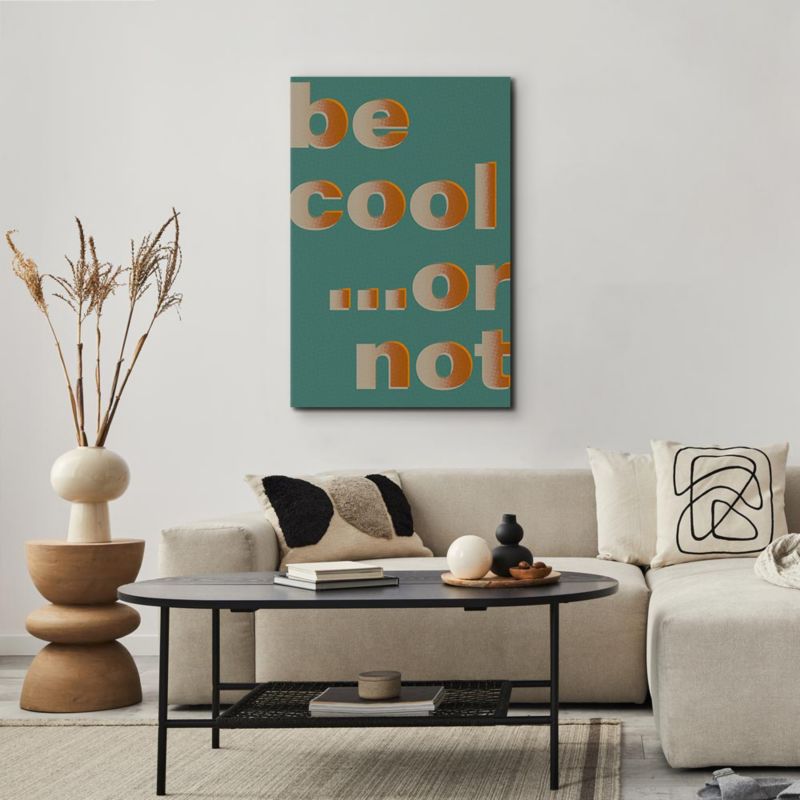 Artgeist Coolness lærredsbillede 40 x 60 cm non-woven stof 1 stk