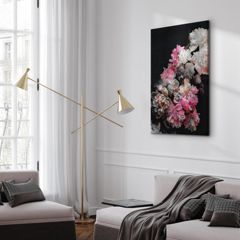 Artgeist billede Magi af pæoner 20 x 30 cm italiensk lærred 1 stk