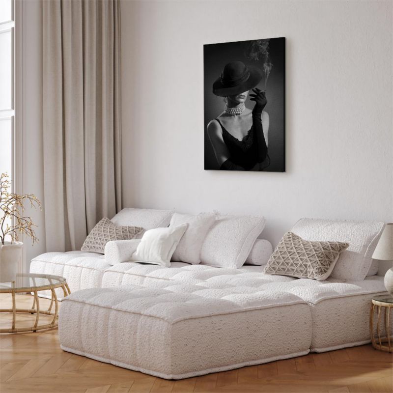 Artgeist billede Sort elegance 40 x 60 cm italiensk lærred 1 stk