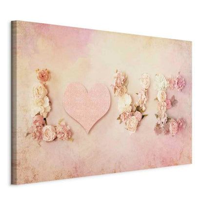 Artgeist billede Tid til kærlighed 60 x 40 cm non-woven lærred 1 stk