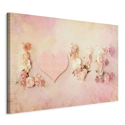 Artgeist billede Tid til kærlighed 60 x 40 cm non-woven lærred 1 stk