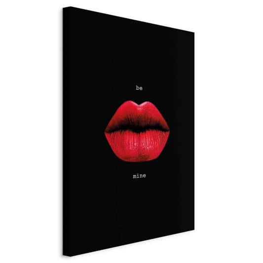 Artgeist billede Røde læber 40 x 60 cm italiensk lærred 1 stk