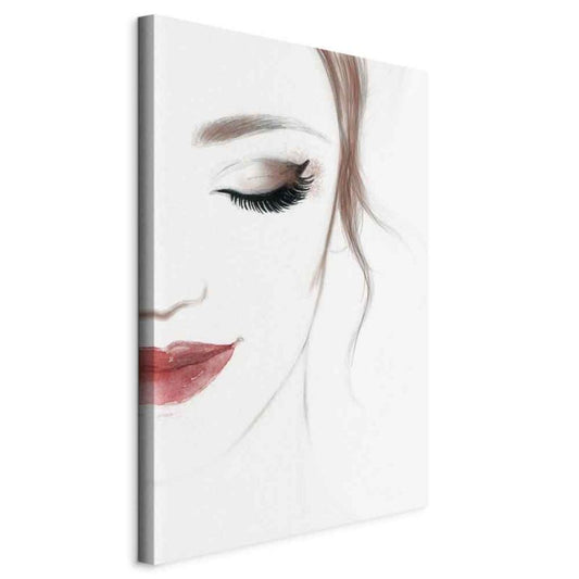 Artgeist Delicate beauty lærredsbillede 80 x 120 cm italiensk lærred 1 stk