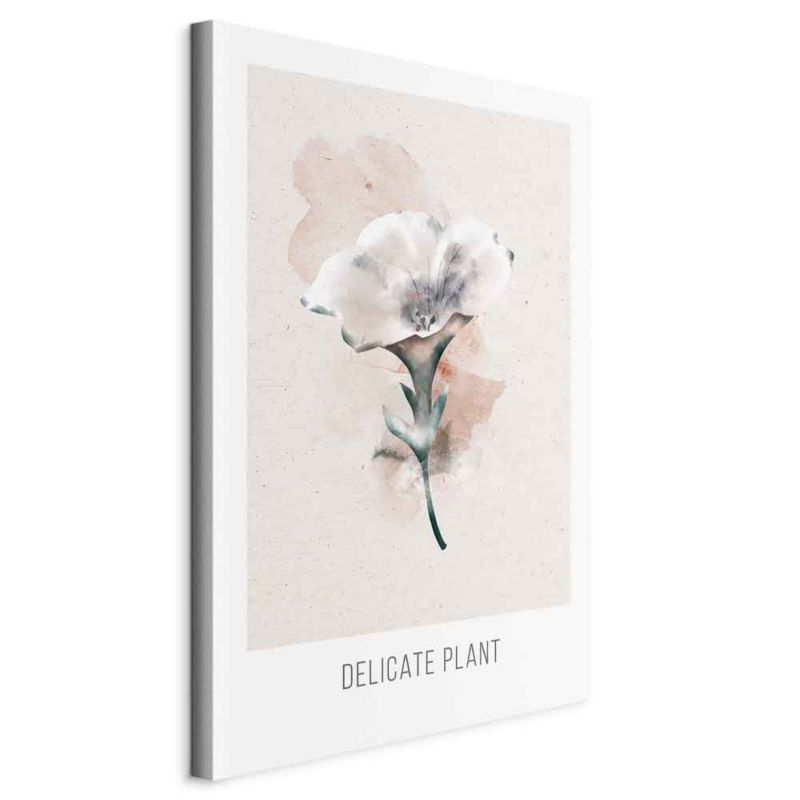Artgeist billede Delikat plante 60 x 90 cm italiensk lærred 1 stk
