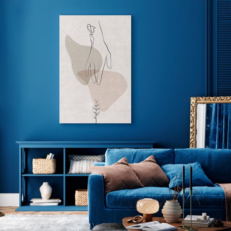 Artgeist billede Delikat berøring 80 x 120 cm italiensk lærred 1 stk