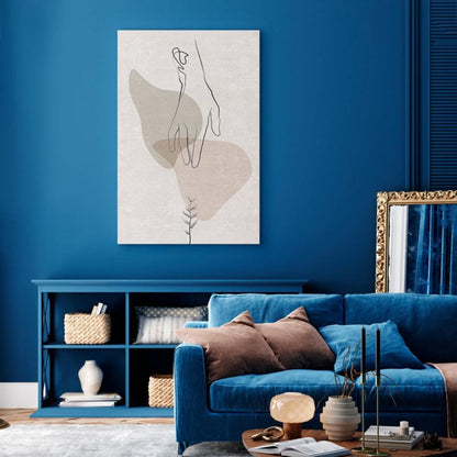 Artgeist billede Delikat berøring 80 x 120 cm italiensk lærred 1 stk