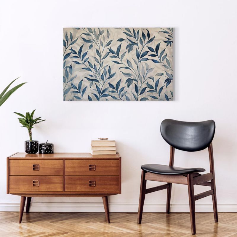 Artgeist billede med delikat botanisk motiv 30 x 20 cm nonwoven 1 stk