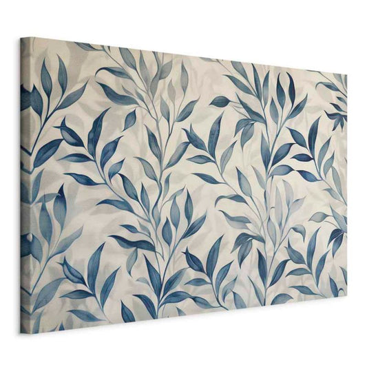 Artgeist billede med delikat botanisk motiv 90 x 60 cm italiensk lærred 1 stk