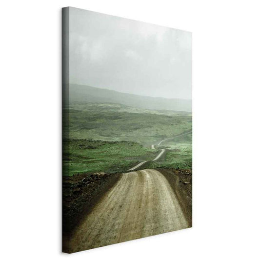 Artgeist billede "Vej gennem sletterne" 20 x 30 cm non-woven lærred 1 stk
