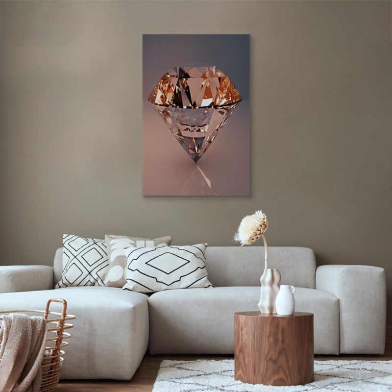 Artgeist billede Drogi diament 40 x 60 cm italiensk lærred 1 stk