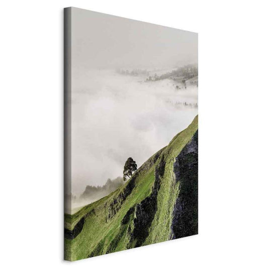 Artgeist billede Træ over skyerne 60 x 90 cm italiensk lærred 1 stk