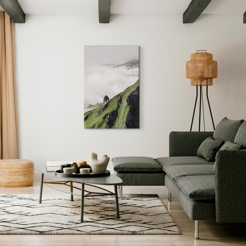 Artgeist billede Træ over skyerne 80 x 120 cm italiensk lærred 1 stk