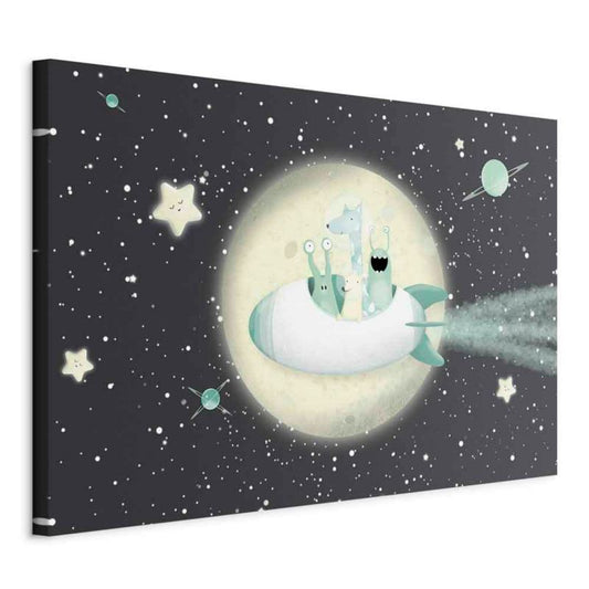 Artgeist billede Ekipa z rakiety 60 x 40 cm non-woven lærred 1 stk