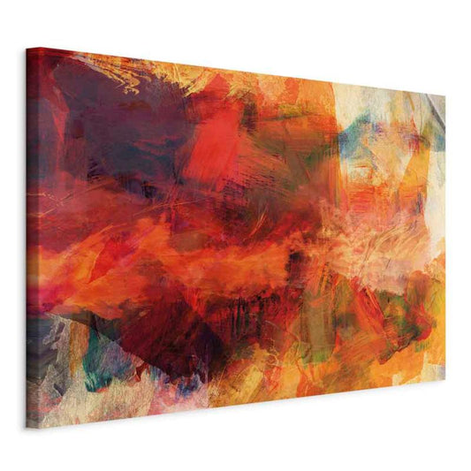 Artgeist billede Eksplosion af vilde farver 60 x 40 cm italiensk lærred 1 stk
