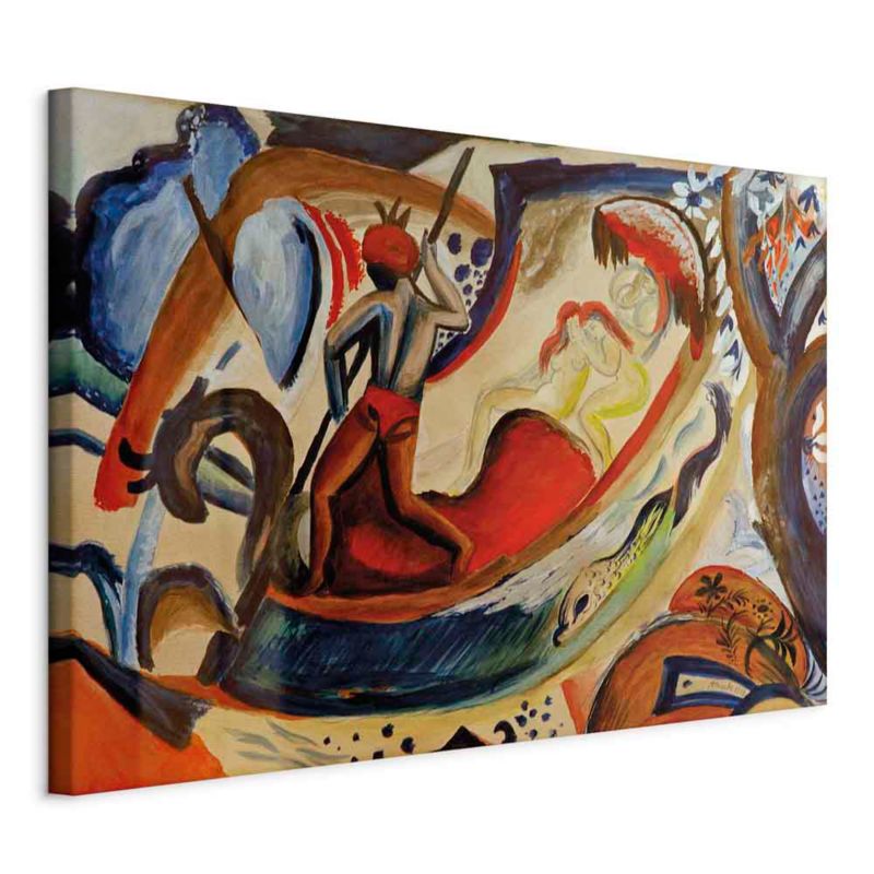 Artgeist ekspression 120 x 80 cm italiensk lærredsbillede, 1 stk