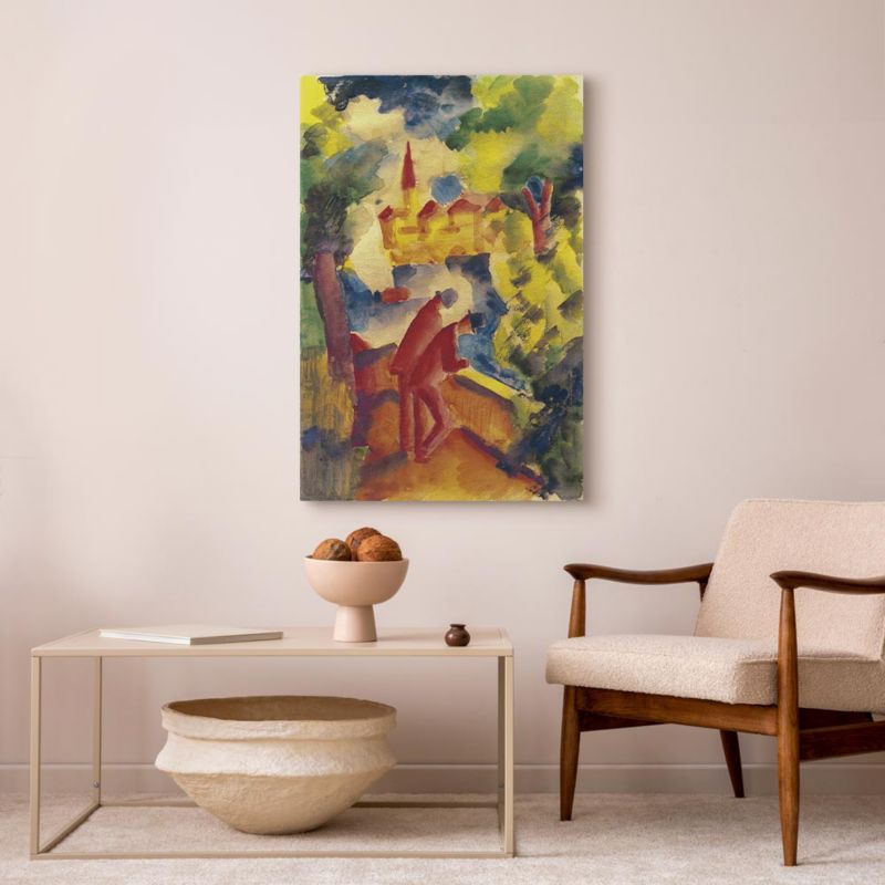 Artgeist ekspression 20 x 30 cm italiensk lærredsbillede, 1 stk