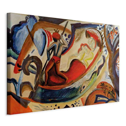 Artgeist ekspression lærredsbillede 90 x 60 cm italiensk lærred 1 stk