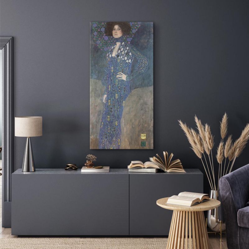Artgeist Emilie Flöge maleri 40 x 80 cm italiensk lærred 1 stk