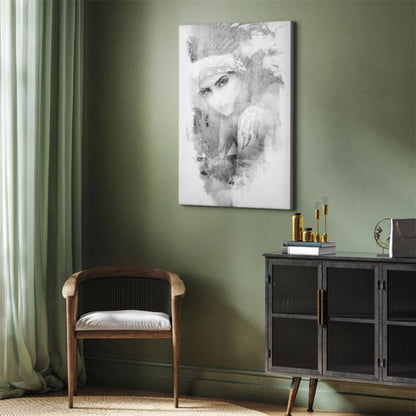 Artgeist etnisk blik 40 x 60 cm italiensk lærred, 1 stk